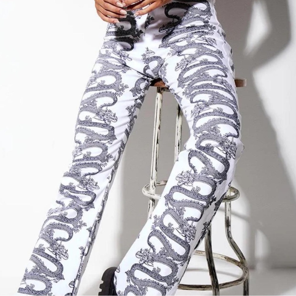 motel rocks snake bootleg pants